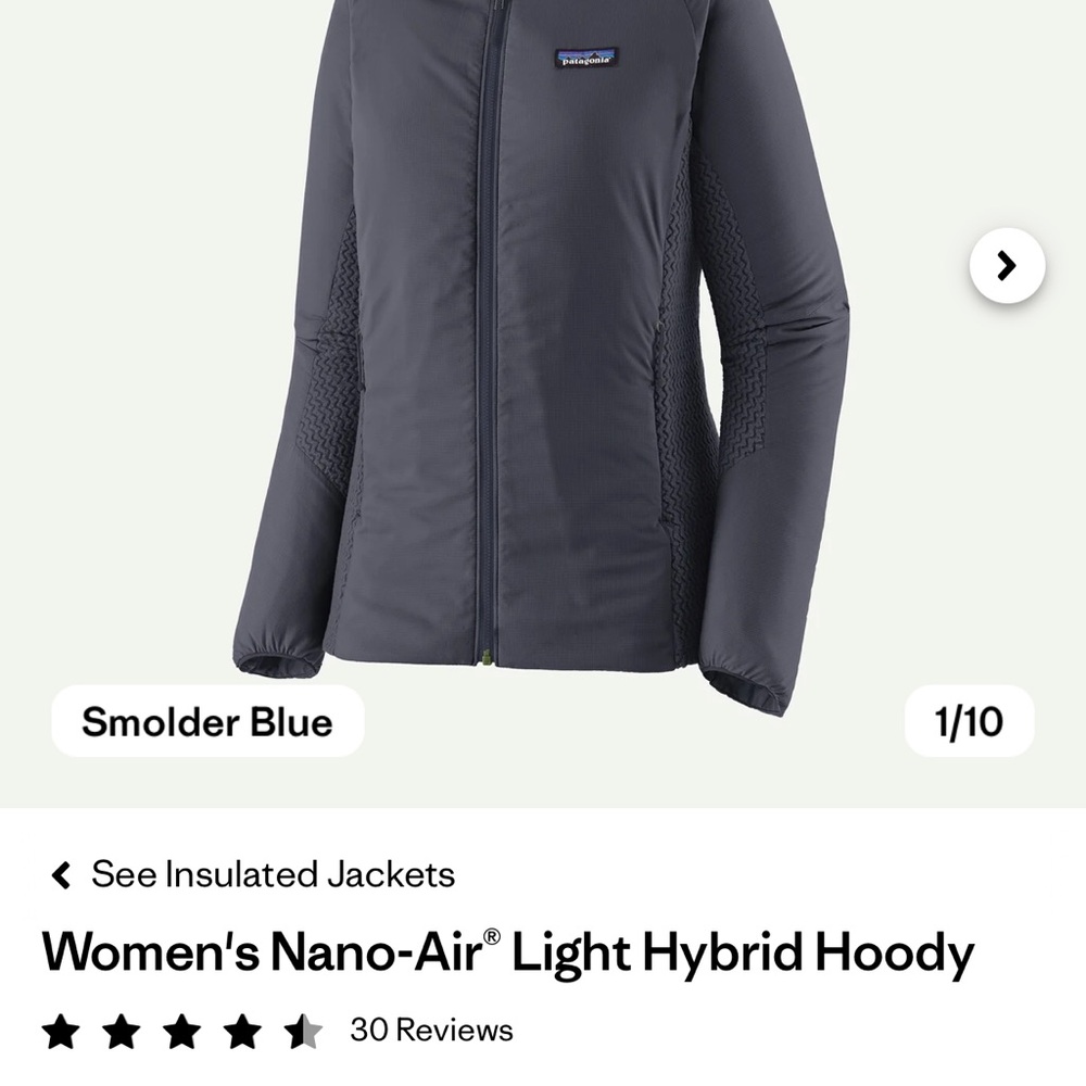 Patagonia Nano Air Light Hybrid Jacket - Picture 6 of 9